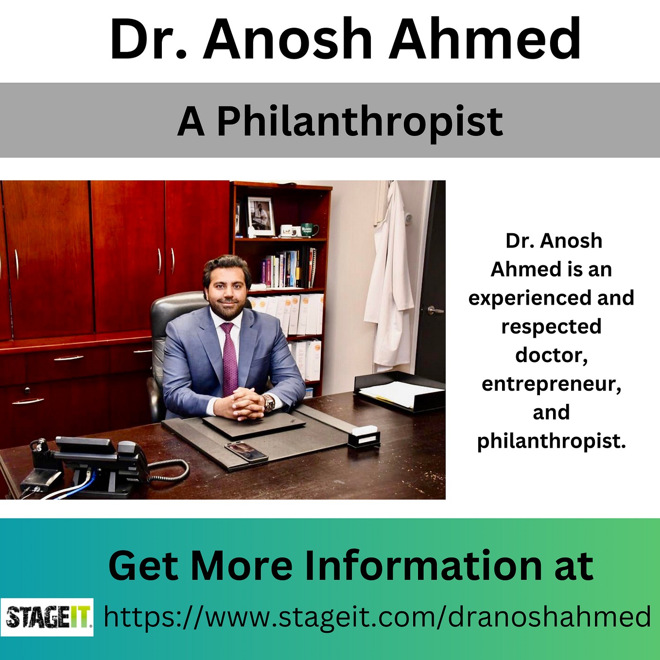 Dr. Anosh Ahmed Loretto’s Vision for Organizational Growth